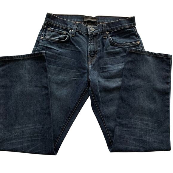 J Brand Cole Parker Blue Relaxed Straight Jeans Mens Size 30 - Picture 11 of 11